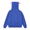 Masked Zipper Hoodie Coat Men