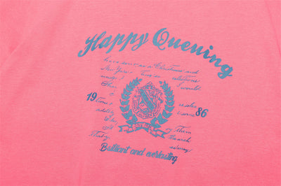 Fashion Letter Print Short-sleeve T-shirt Men