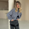 Women's Niche Plain Coat Temperament Leisure