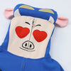 Masked Zipper Hoodie Coat Men