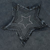 Punk Denim Short-sleeved T-shirt For Men