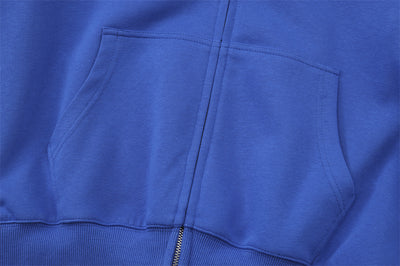Masked Zipper Hoodie Coat Men