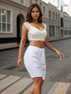 Ladies' Fashionable Distressed Denim Shorts, Super Comfortable Style, Summer Shorts With Frayed Edges And Distressed Hot Pants