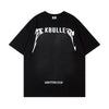 Inkjet Letter Print Short-sleeve T-shirt Men