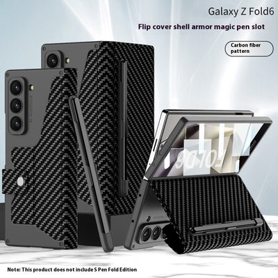 ZFold6 Folding Phone Case Flip Leather Case Phone Case