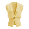 Women's Fashion V-neck Button Sweater Cardigan