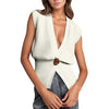 Women's Fashion V-neck Button Sweater Cardigan