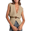 Women's Fashion V-neck Button Sweater Cardigan