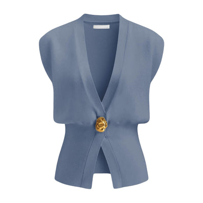 Women's Fashion V-neck Button Sweater Cardigan