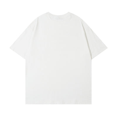 Fashion Printed Letter Short Sleeve T-shirt Men